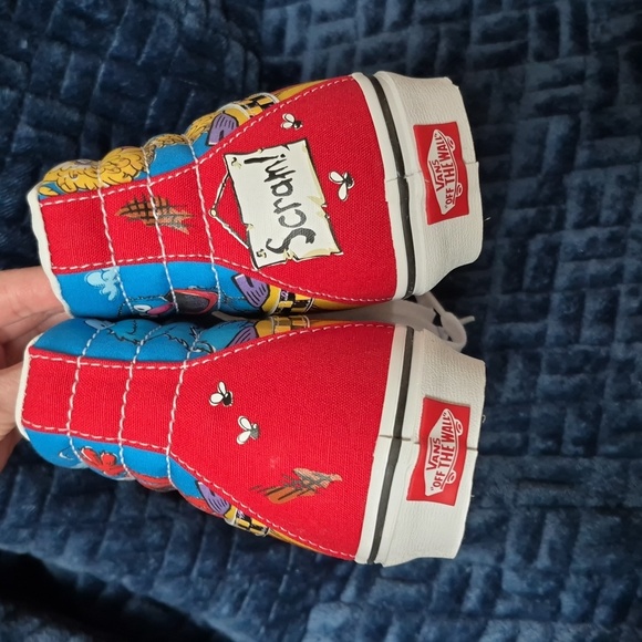 Vans X Sesame Street High-Top Sneakers Size 6.5 Men/8 Women! NWT! - Picture 8 of 15